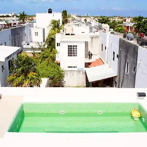  Apartment Privado, Nuevo Rooftop, Ac, Gran Wf Mexico